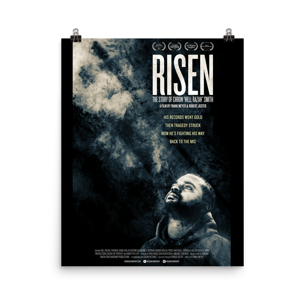 Official Risen Documentary Hell Razah Movie Poster