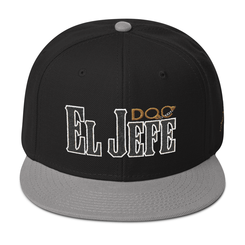 El Jefe por DiamondzOC The Boss Hat Designer Urban Snapback Hat