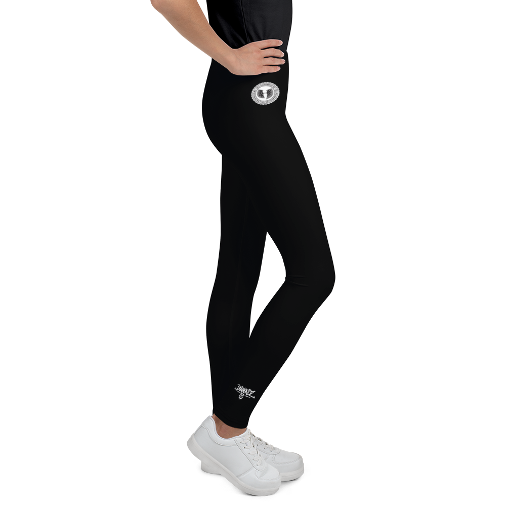 Official HellRazah Music Inc. Skateboarding Tagger Designer Youth Leggings HeavenRazah Merch Graphics by Sly Ski Original