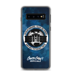 Ghetto Gov't Officialz Logo Go Hear Emmanuel Teach The Others Samsung Cell Phone Case Heaven Razah Hell Razah Music Inc