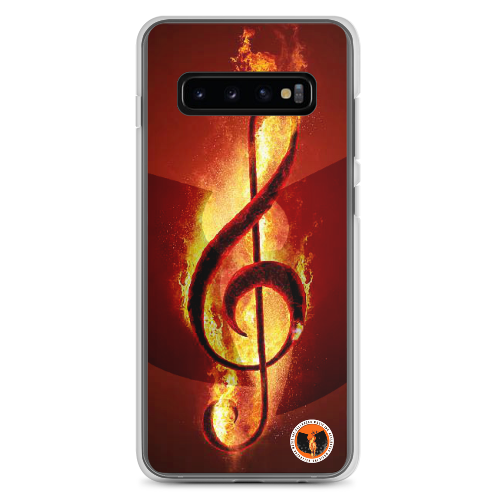 Official HellRazah Music Inc. Designer Limited Edition Fire Samsung Case HeavenRazah Merch Graphics by SmuveMassBeatz