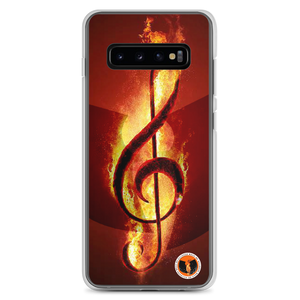 Official HellRazah Music Inc. Designer Limited Edition Fire Samsung Case HeavenRazah Merch Graphics by SmuveMassBeatz