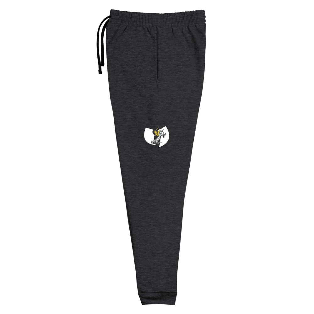 Official Hell Razah Music Inc Cherub Angel With Mic Designer Unisex Joggers Heaven Razah Graphics by SmuveMassBeatz