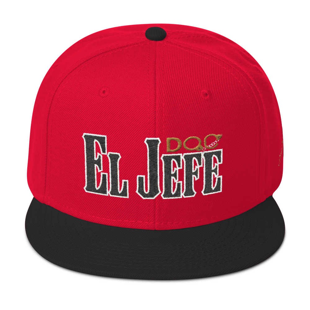 El Jefe por DiamondzOC The Boss Hat Designer Urban Snapback Hat