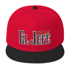El Jefe por DiamondzOC The Boss Hat Designer Urban Snapback Hat