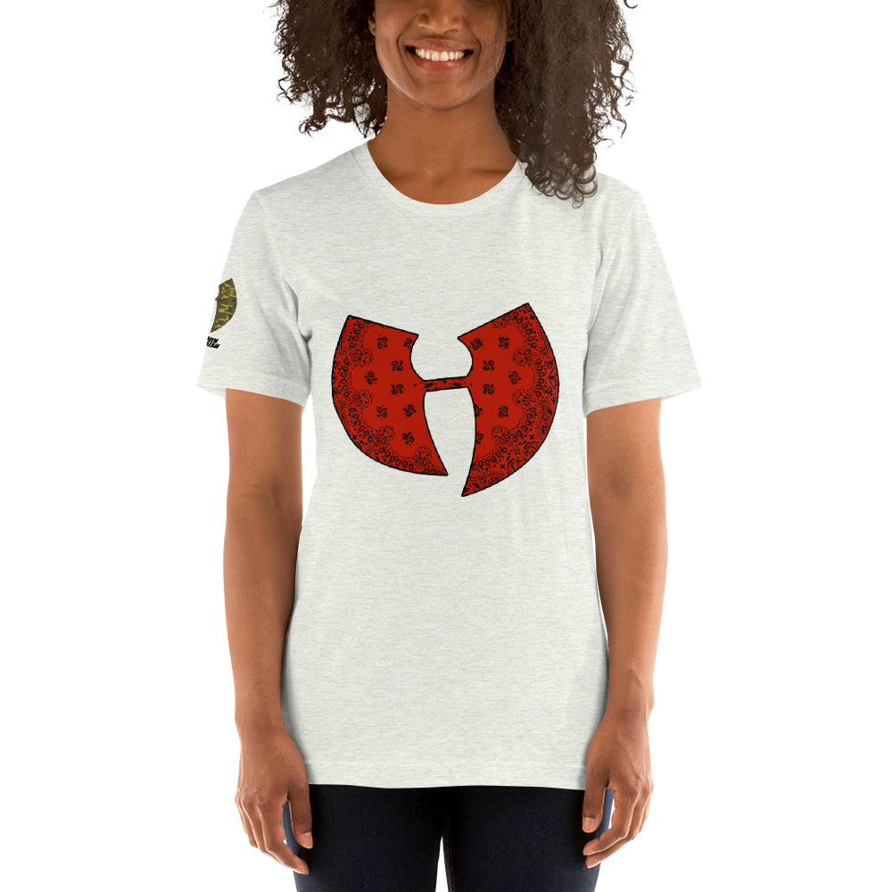 Official Heaven Razah / Hell Razah Music Inc Red Bandana Logo Soft Tee Unisex T-Shirt Graphics by Culture Freedom