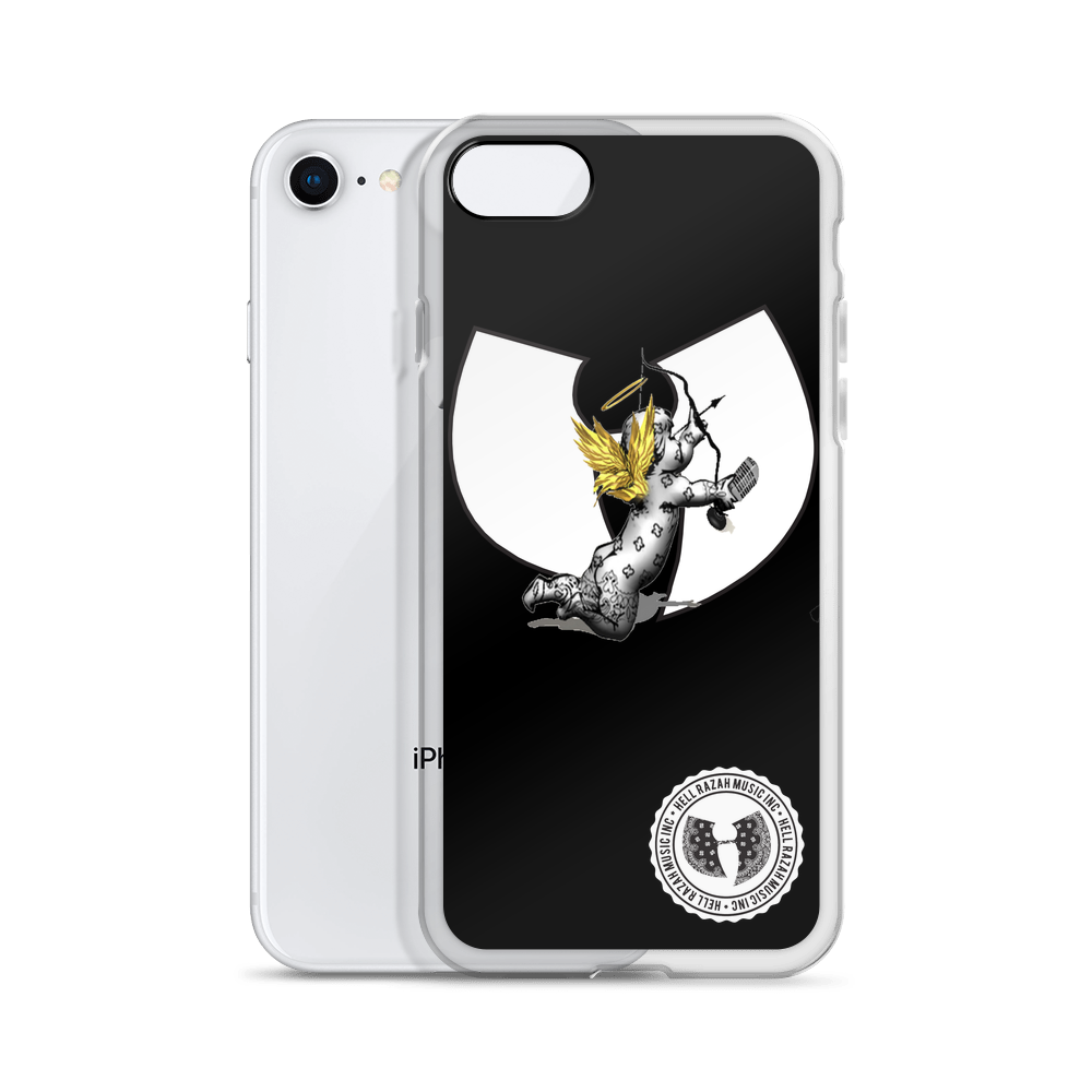 Official Hell Razah Music Inc Cherub with Mic Designer iPhone Case Heaven Razah Graphics by SmuveMassBeatz