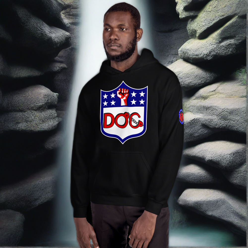 D.O.C. Fist Up 3 Logo Hoodie - Hooded Sweatshirt by DiamondzOC