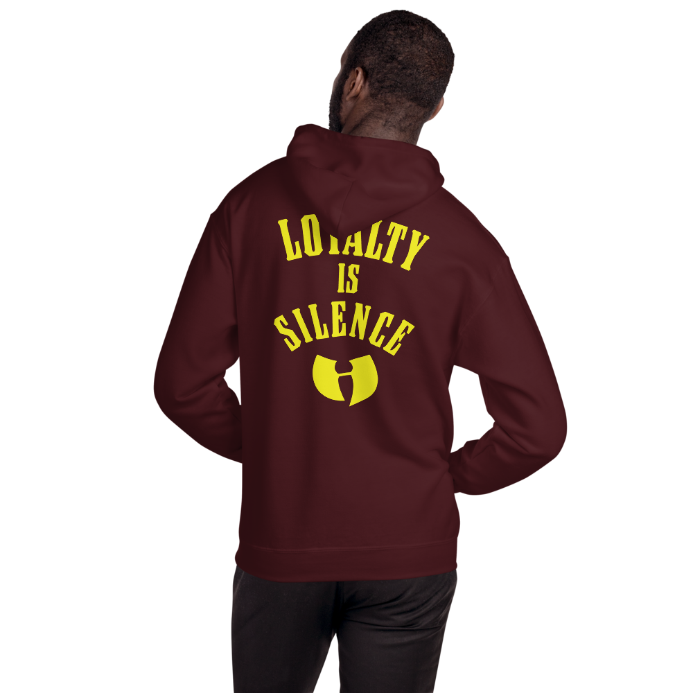HRMI LOYALTY IS SILENCE Fall 2019 Hoodie HellRazah Music Inc Designer Hooded Sweatshirt Official HeavenRazah Merchandise