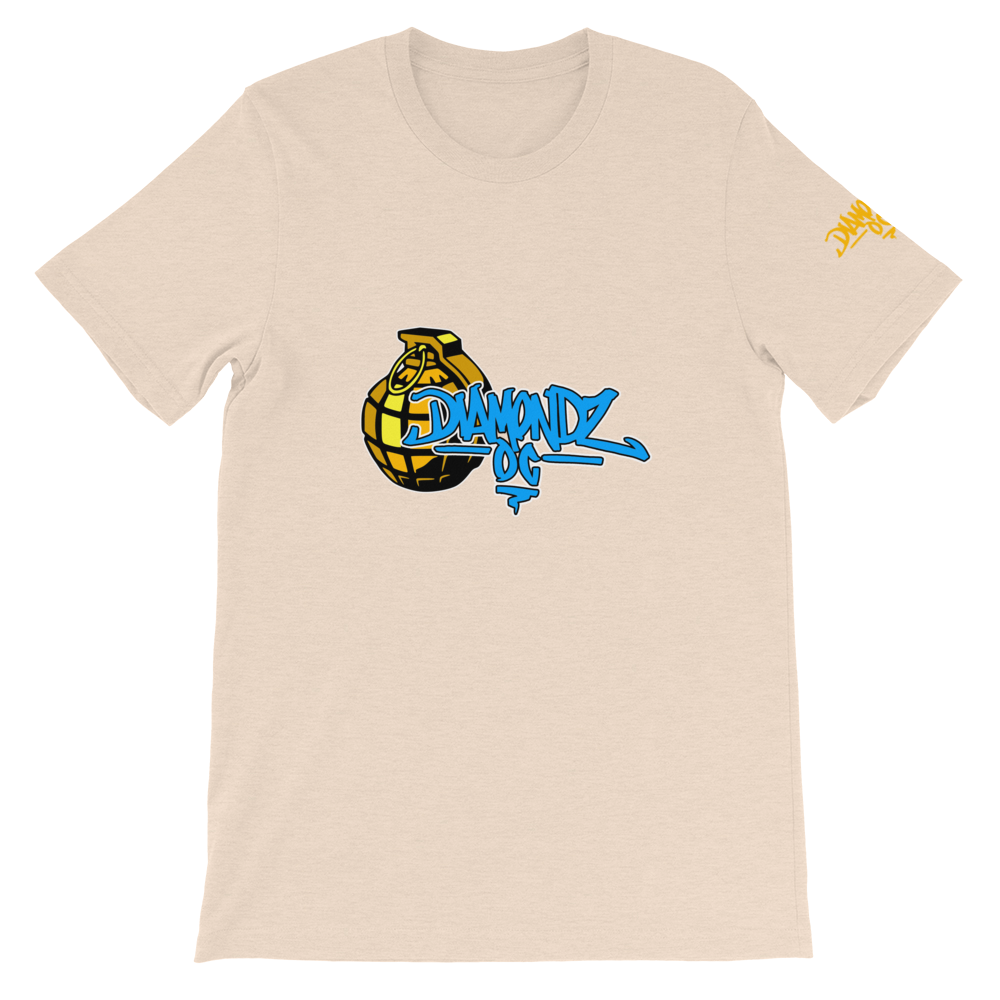DiamondzOC D.O.C. Urban Grenade Designer Soft Short-Sleeve Unisex T-Shirt Graphics by iHustle365