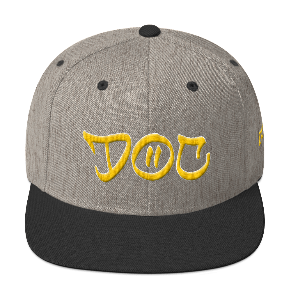 DOC Embroidered Snapback Hat
