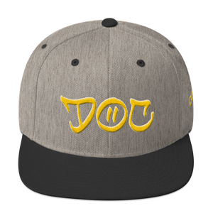 DOC Embroidered Snapback Hat
