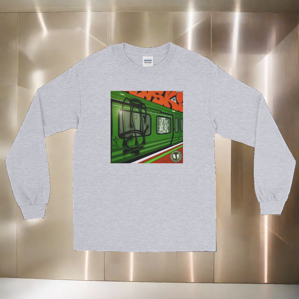 Renaissance Apparel "Subway" Designer Unisex Long Sleeve Shirt