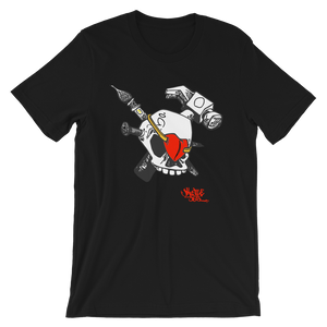 iHustle365 Skull & Heart DiamondzOC Designer Tee Short-Sleeve Unisex T-Shirt