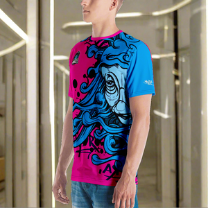iHustle365_ HYDRA Street Art on Tee Designer Men's T-shirt HRMI - HellRazah Music Inc.