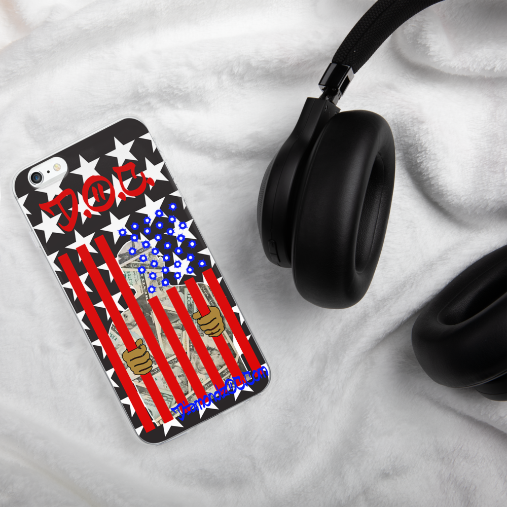 Prison 4 Profit Flag by DOC iPhone Case