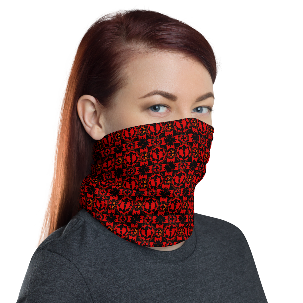 HellRazah Renaissance Patterned Face Shield - Neck Gaiter