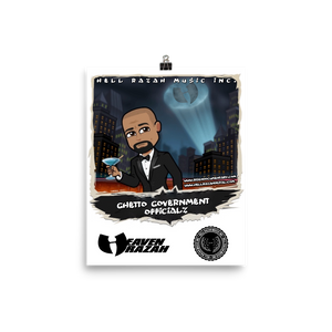 Ghetto Government Officialz Hell Razah Music Inc Poster