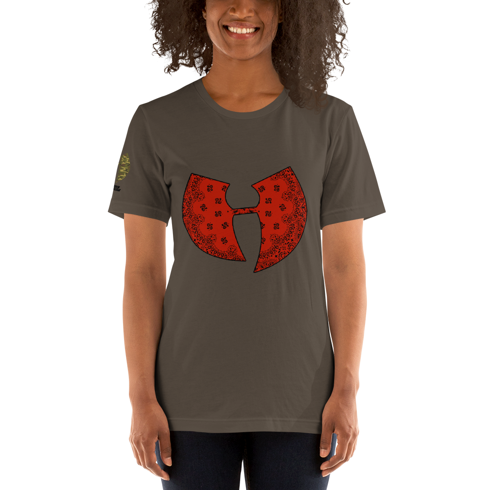 Official Heaven Razah / Hell Razah Music Inc Red Bandana Logo Soft Tee Unisex T-Shirt Graphics by Culture Freedom