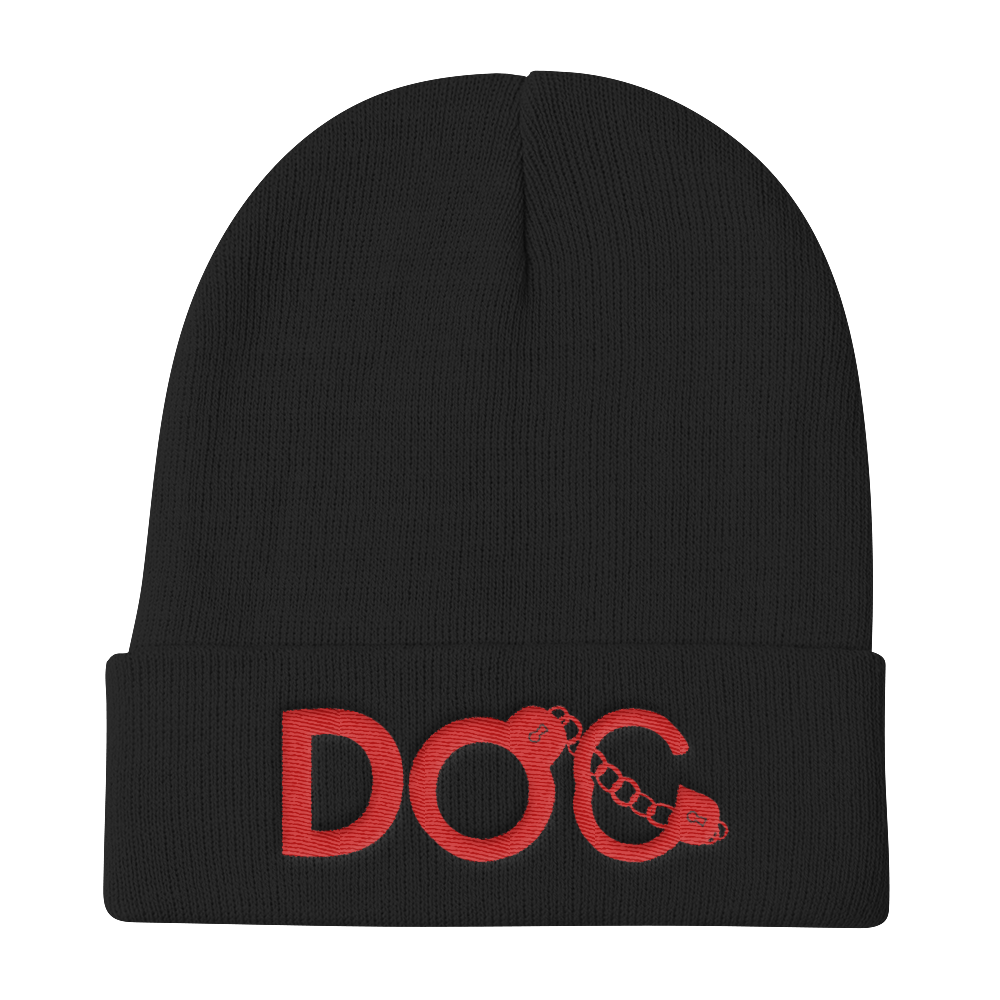 Diamondz Original Clothing D.O.C. Logo Embroidered Knit Beanie