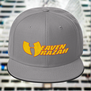 Official Hell Razah Heaven Razah Cap Embroidered Official WU Snapback Hat Graphics by Culture Freedom