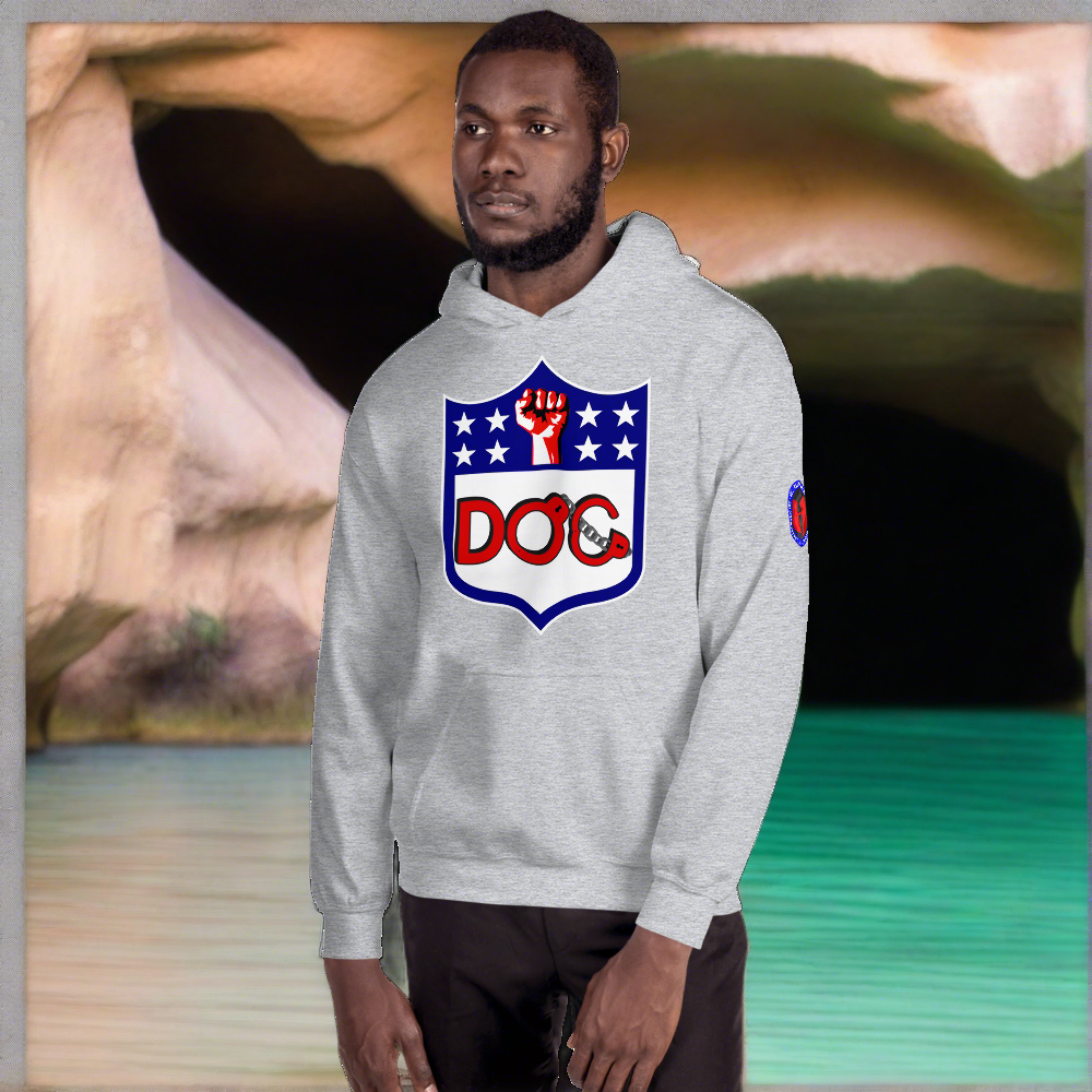 D.O.C. Fist Up 3 Logo Hoodie - Hooded Sweatshirt by DiamondzOC