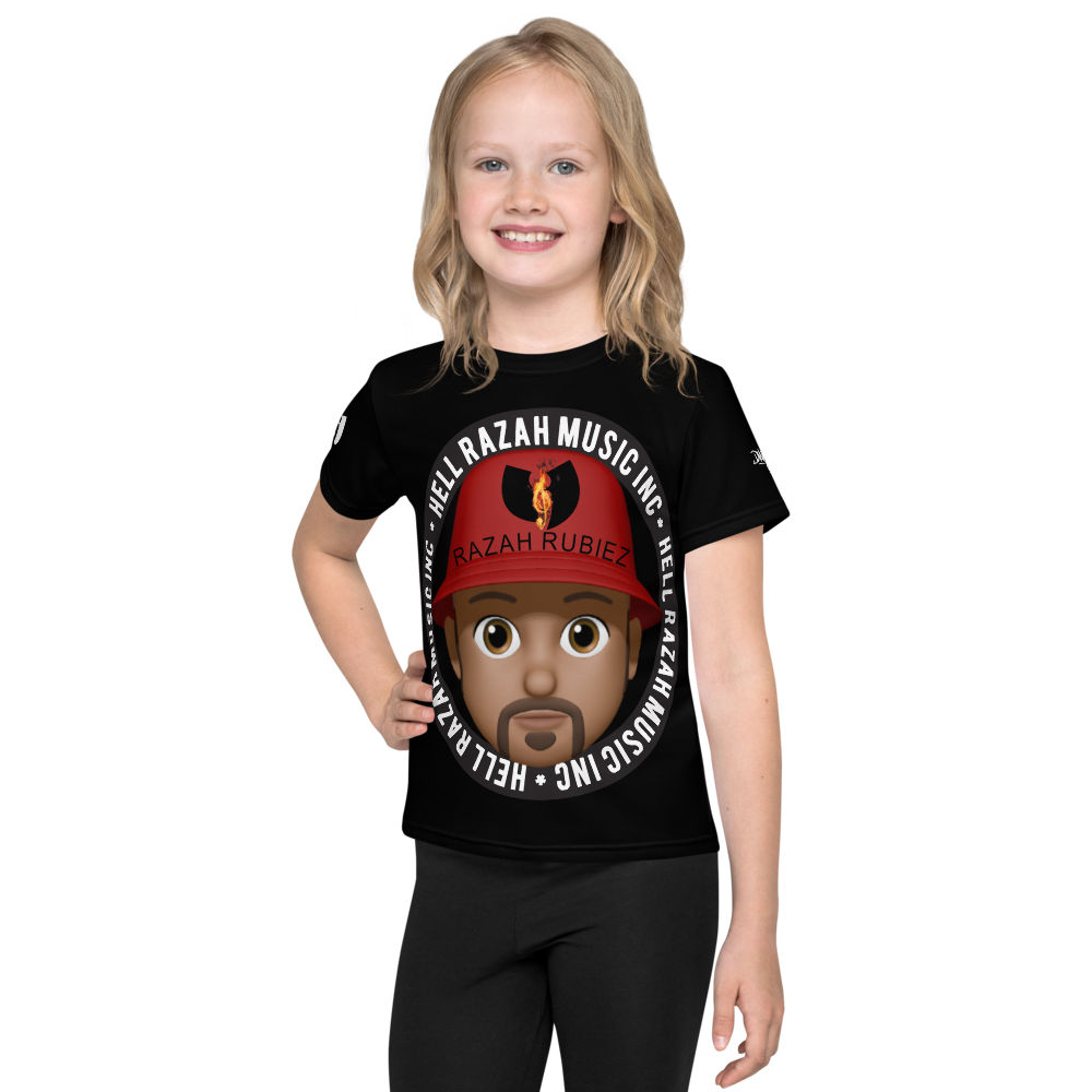 HRMI Razah Rubiez Toon Toddler - Kids T-Shirt HeavenRazah / HellRazah Music Inc Graphics by SmuveMassBeatz