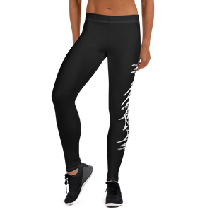 Official HellRazah Music Inc. Skater Style Tagger Designer Leggings Yoga Pants HeavenRazah Merch Graphics by Sly Ski Original