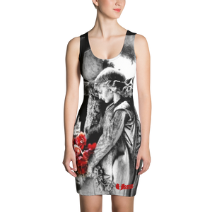 Official Heaven Razah Angel and Cross Designer  Cut & Sew Dress