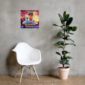 Heaven Sun and DJ Kenni Starr - Stressing with a Blessing Photo Paper Poster