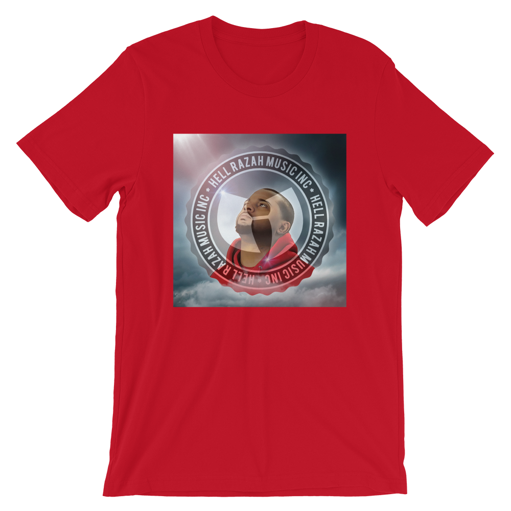 Official Heaven Razah Hip Hop Tee Rap Merch Designer Short-Sleeve Unisex T-Shirt