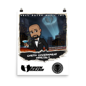 Ghetto Government Officialz Hell Razah Music Inc Poster