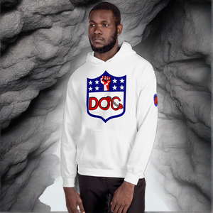 D.O.C. Fist Up 3 Logo Hoodie - Hooded Sweatshirt by DiamondzOC