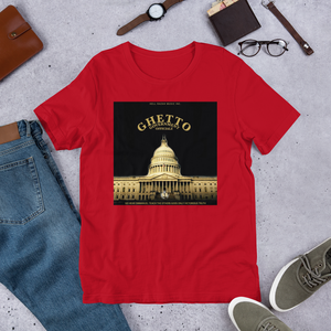 Ghetto Gov't Officialz Heaven Razah / Hell Razah Music Official Merch Designer Tee Short-Sleeve Unisex T-Shirt artwork by Ron Degiar