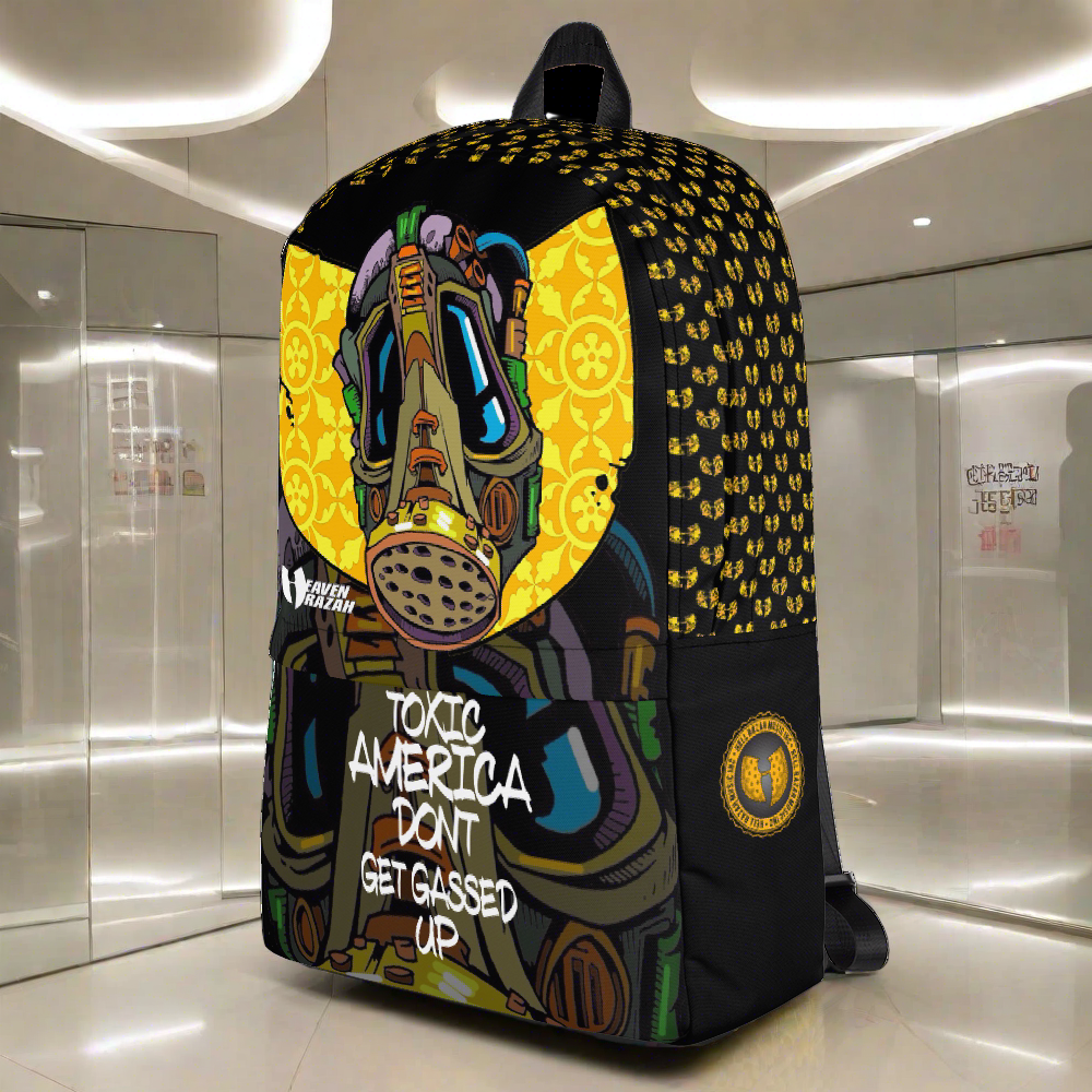Official Hell Razah Music Inc Dont Get Gassed Graphics by iHustle365_ Designer Backpack