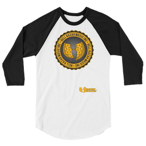 Official Hell Razah Music Inc Logo Designer Tee 3/4 sleeve raglan shirt