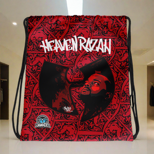 HRMI HeavenRazah Drawstring Bag Official HellRazah Music Inc. Merch