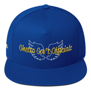 Wingz Up Ghetto Gov't Officialz Heaven Razah / Hell Razah Music Inc Embroidered Hat Flat Bill Cap