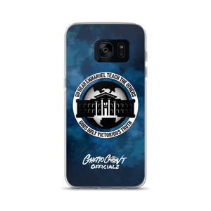Ghetto Gov't Officialz Logo Go Hear Emmanuel Teach The Others Samsung Cell Phone Case Heaven Razah Hell Razah Music Inc