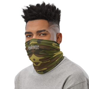 Renaissance Apparel Green Camoflauge Face Cover - Neck Gaiter