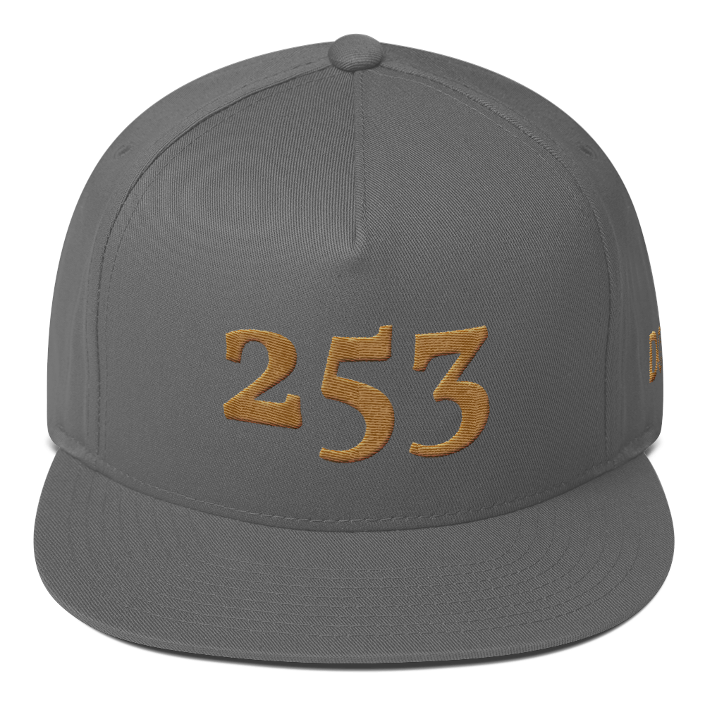HRMI Personalized Area Code Flat Bill Snapback Cap HellRazah Music Inc
