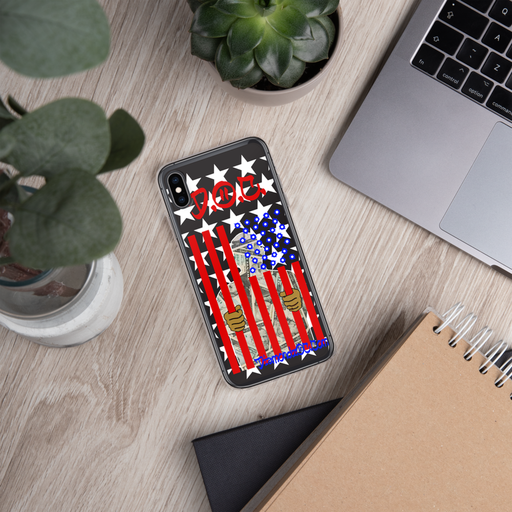 Prison 4 Profit Flag by DOC iPhone Case