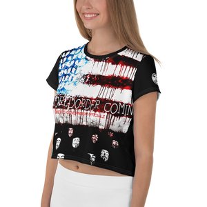 Official Hell Razah GGO Coming - Anonymous Heaven Razah Designer Sublimated Crop Tee