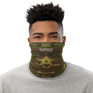 Renaissance Apparel Green Camoflauge Face Cover - Neck Gaiter