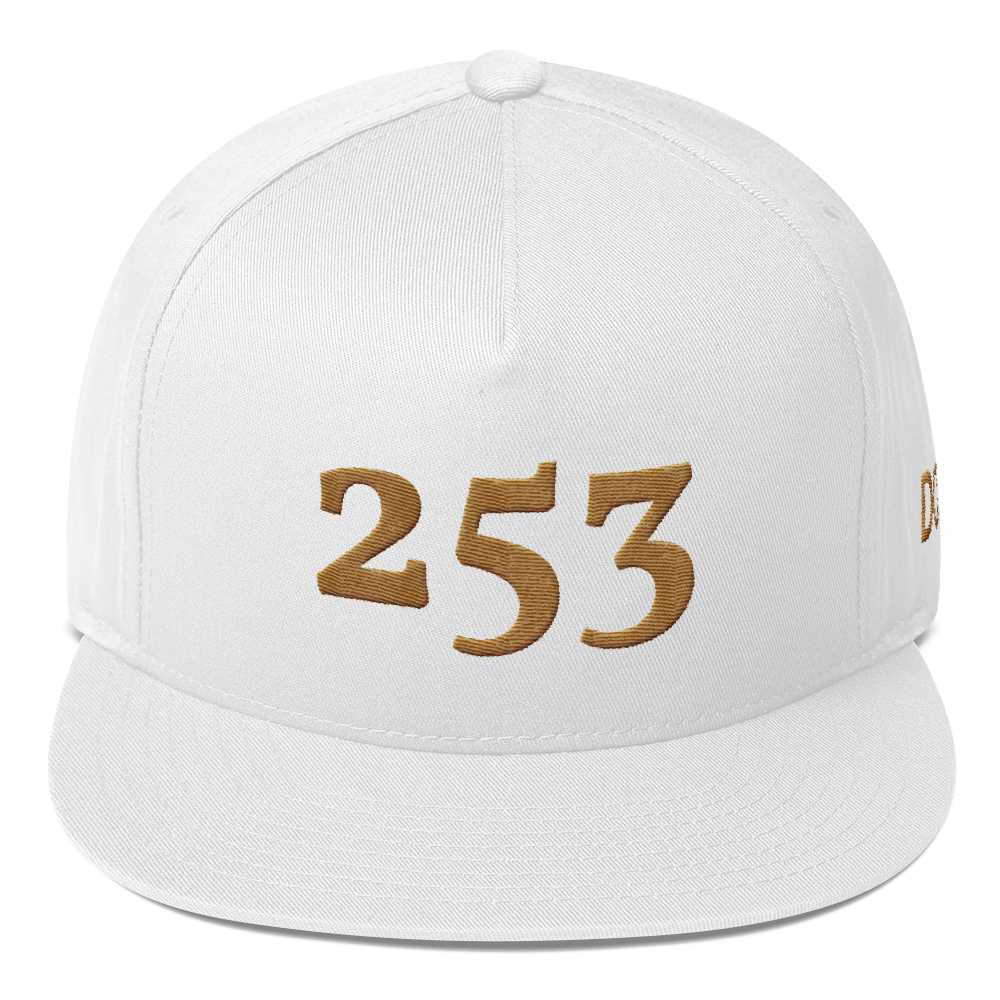 HRMI Personalized Area Code Flat Bill Snapback Cap HellRazah Music Inc