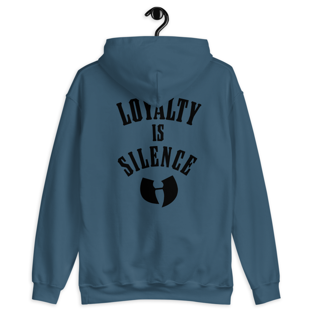 HRMI LOYALTY IS SILENCE Hooded Sweatshirt