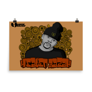 Official Heaven Razah / Hell Razah Music Inc Poster Graphics by Sly Ski Originial