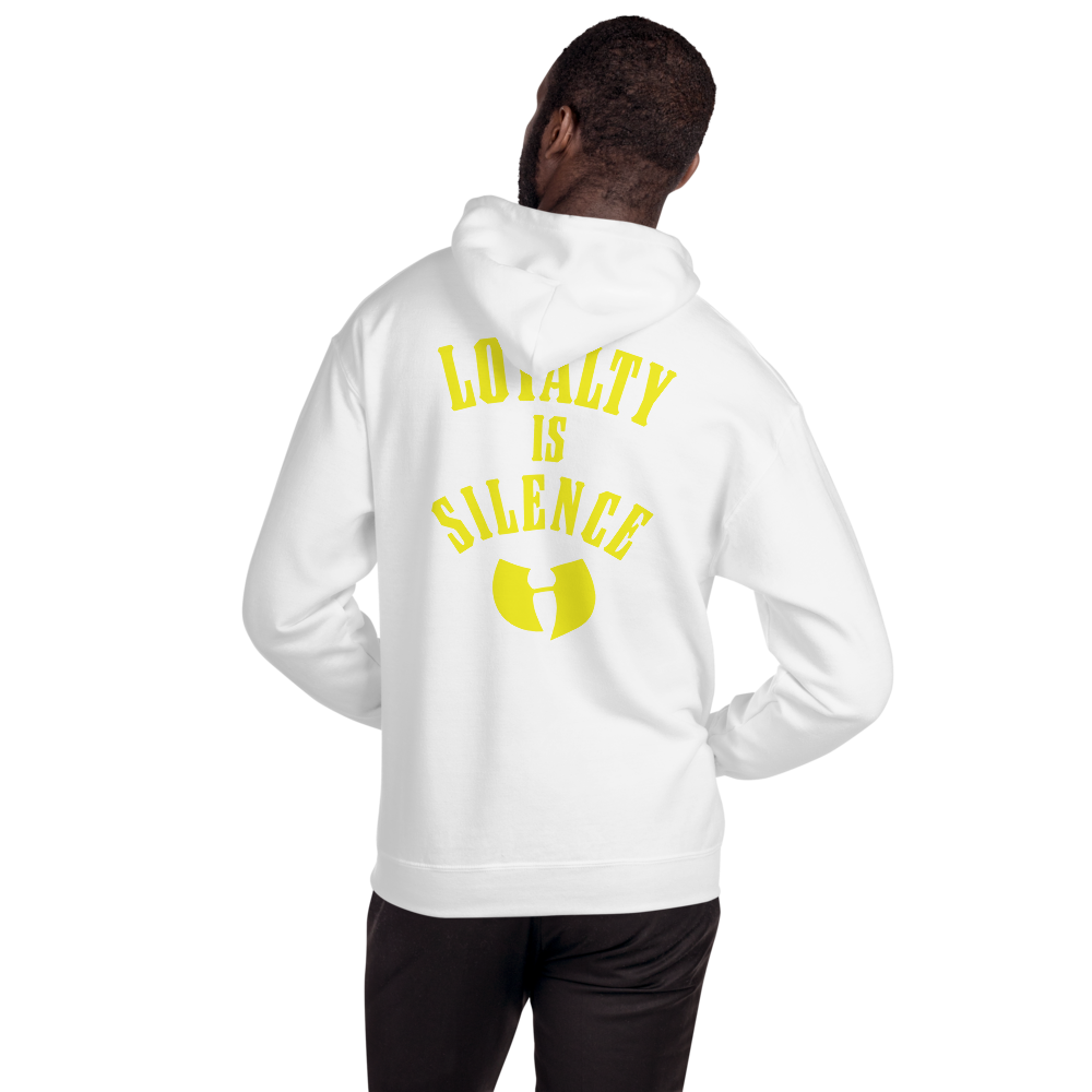 HRMI LOYALTY IS SILENCE Fall  Hoodie HellRazah Music Inc Designer Hooded Sweatshirt Official HeavenRazah Merchandise