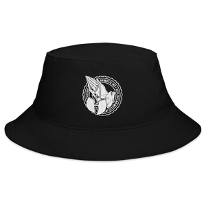 HRMI Blessed Logo HellRazah Music Inc. Old School Bucket Hat HeavenRazah Graphics by iHustle366