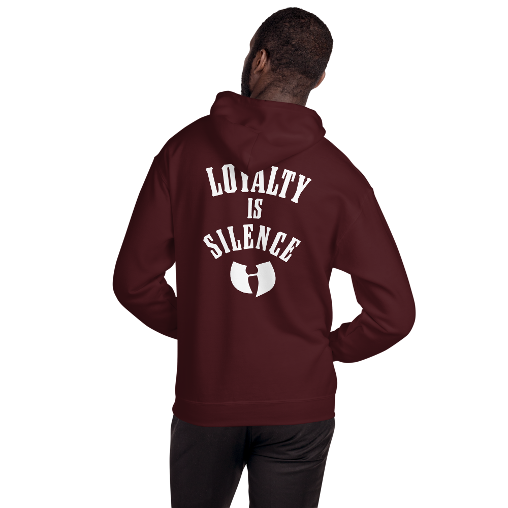 HRMI LOYALTY IS SILENCE Hooded Sweatshirt